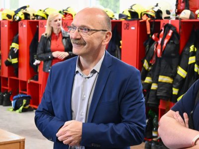 V DOBŘÍŠI JE NOVÁ SPOLEČNÁ ZÁKLADNA ZÁCHRANKY A DOBROVOLNÝCH HASIČŮ